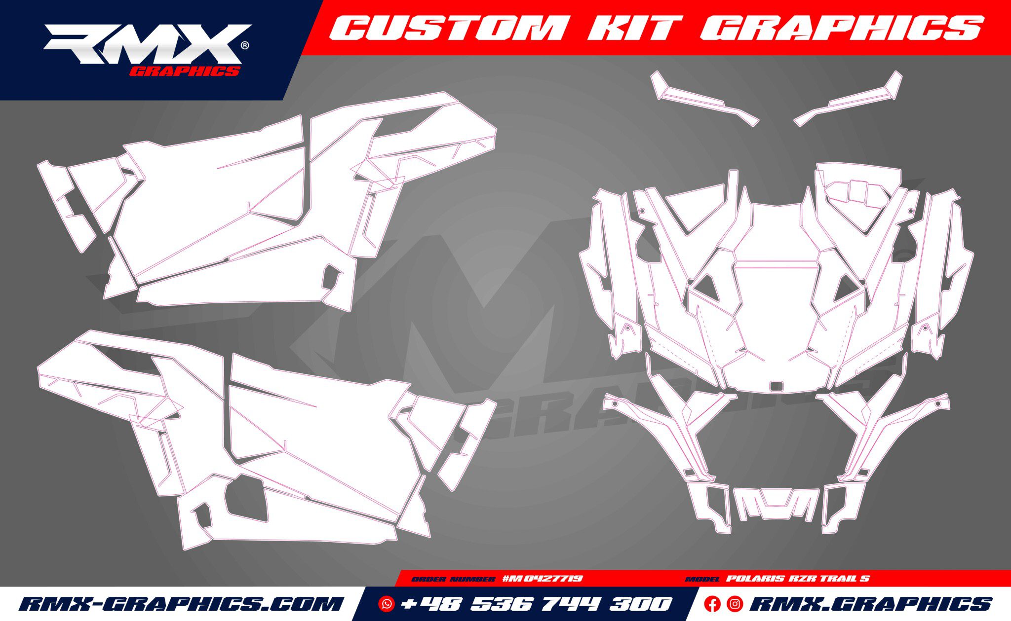 Projekt Indywidualny Polaris RZR Trail S 2021+ - obrazek 2