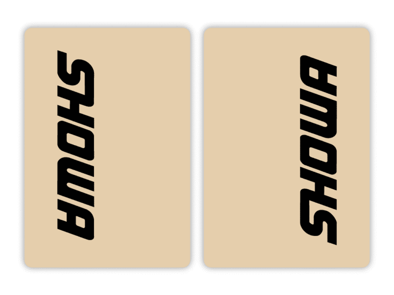 Naklejki Showa na lagi - #6883324