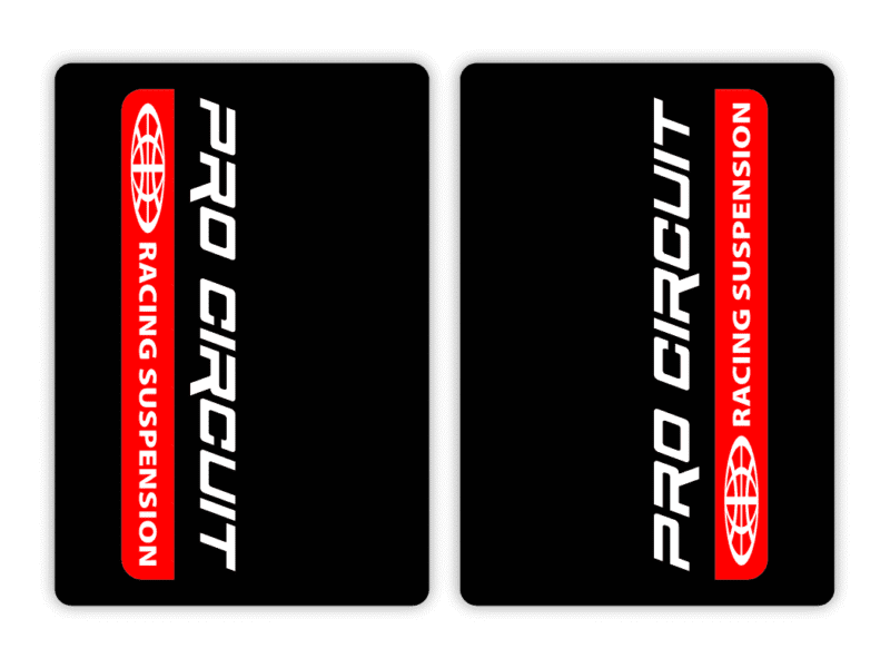 Naklejki Pro Circuit na lagi - #1378855