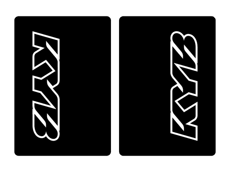 Naklejki KYB na lagi - #4727643