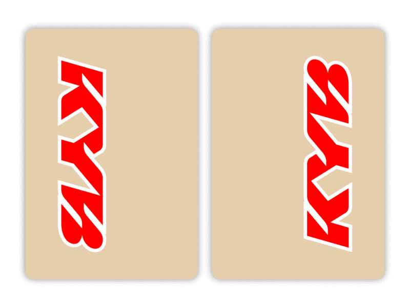 Naklejki KYB na lagi - #5976409