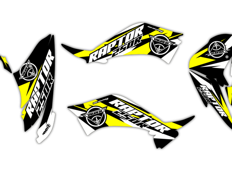Okleina Yamaha Raptor 250R - #25476