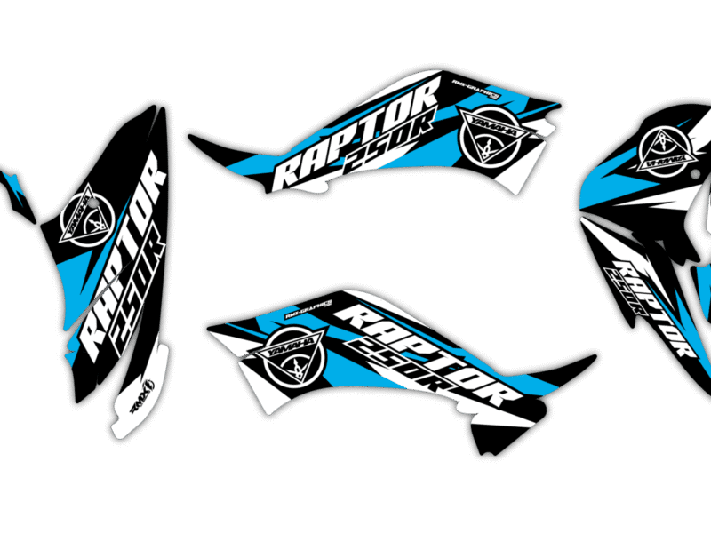 Okleina Yamaha Raptor 250R - #74640