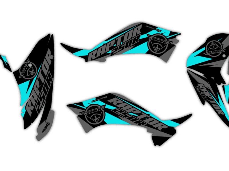 Okleina Yamaha Raptor 250R - #83680