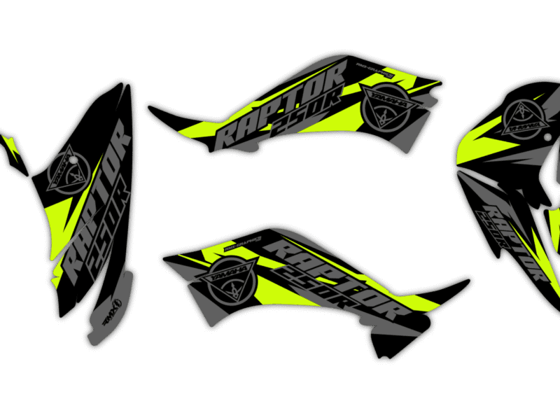 Okleina Yamaha Raptor 250R - #84164