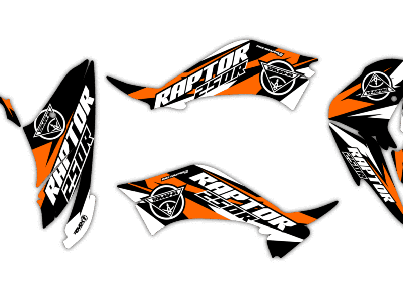 Okleina Yamaha Raptor 250R - #99589