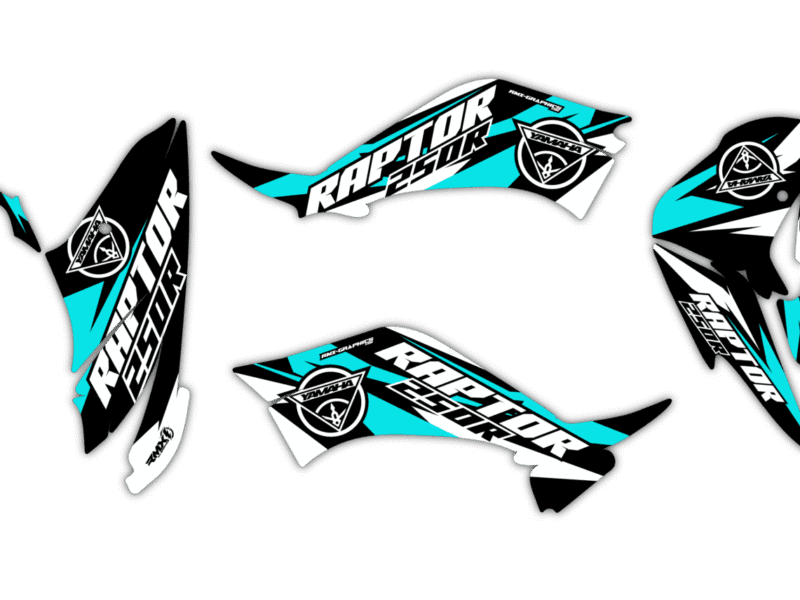 Okleina Yamaha Raptor 250R - #39697