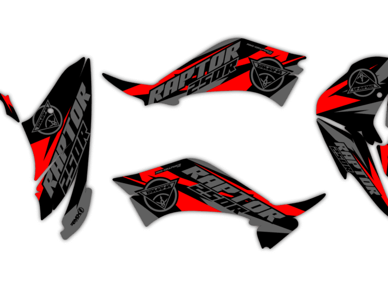Okleina Yamaha Raptor 250R - #52467