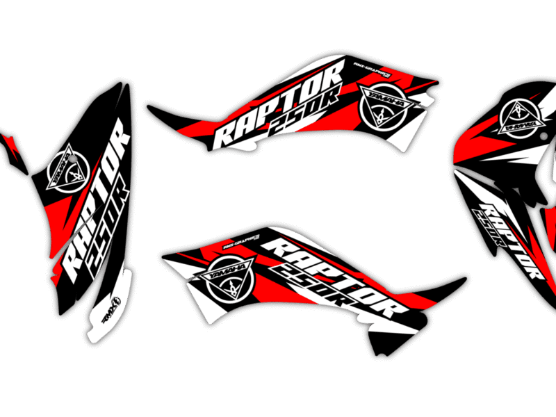 Okleina Yamaha Raptor 250R - #58615