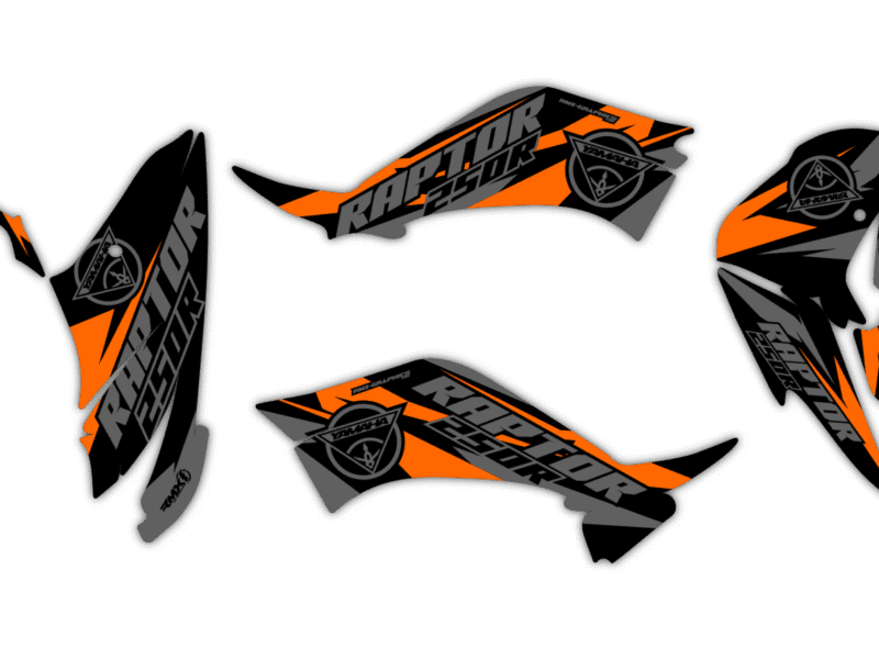 Okleina Yamaha Raptor 250R - #48062