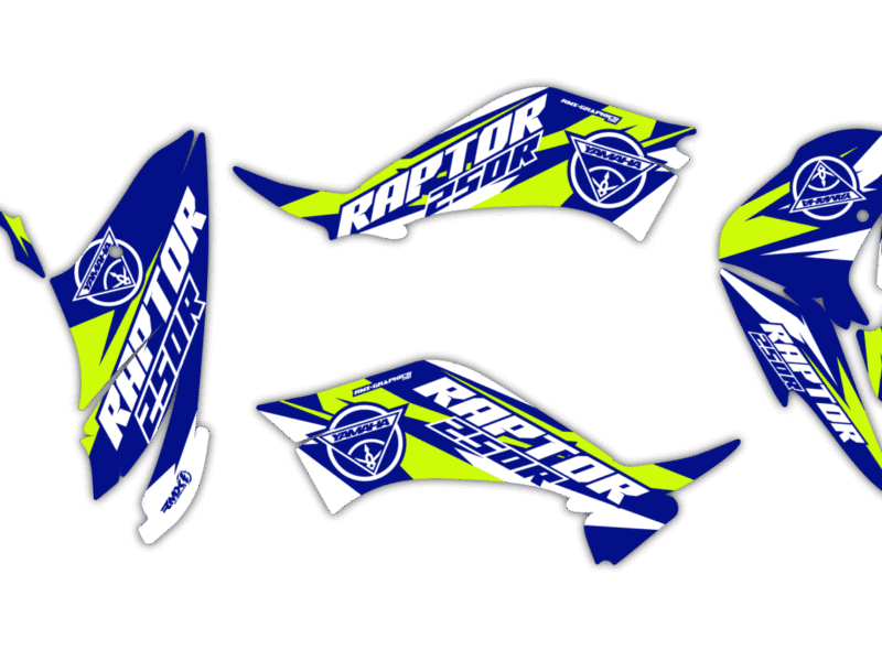 Okleina Yamaha Raptor 250R - #67765