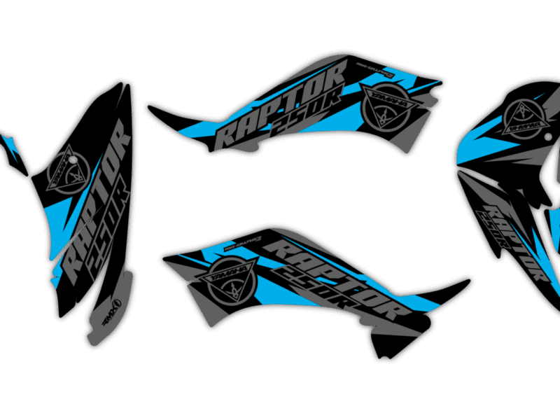 Okleina Yamaha Raptor 250R - #68885