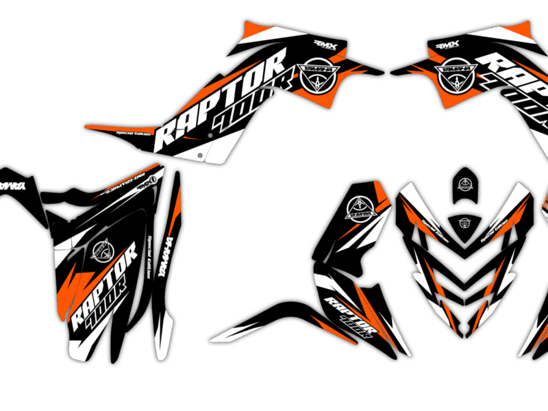Okleina Yamaha Raptor 700R 2006-2012 #1504766