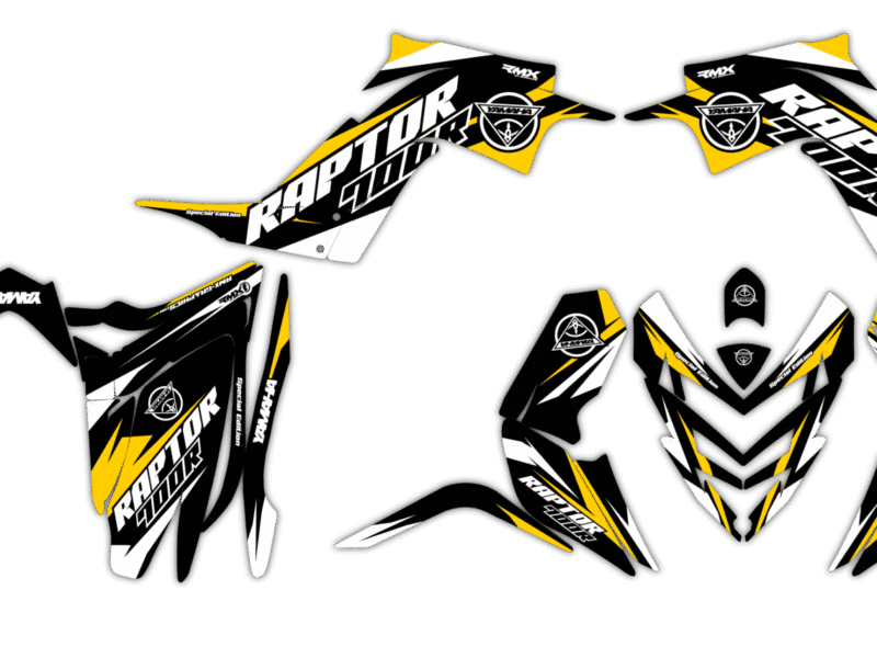 Okleina Yamaha Raptor 700R 2006-2012 #3948884