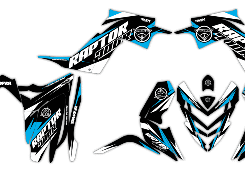 Okleina Yamaha Raptor 700R 2006-2012 #5761377