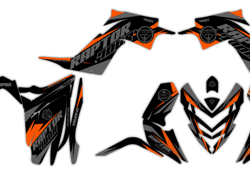 Okleina Yamaha Raptor 700R 2006-2012 #9624050