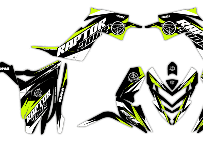 Okleina Yamaha Raptor 700R 2006-2012 #1010542