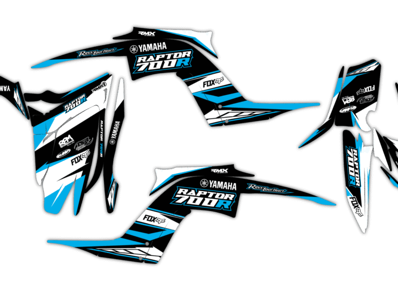 Okleina Yamaha Raptor 700R 2013+ #24819