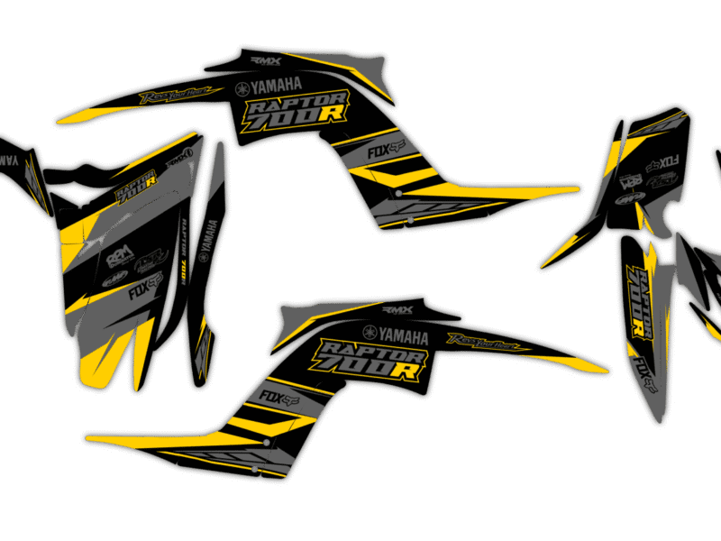 Okleina Yamaha Raptor 700R 2013+ #95855