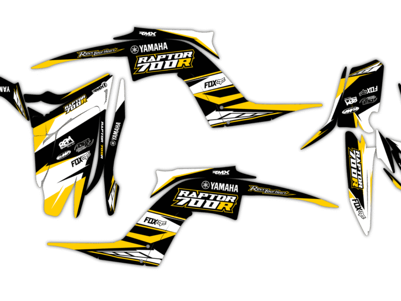 Okleina Yamaha Raptor 700R 2013+ #31819