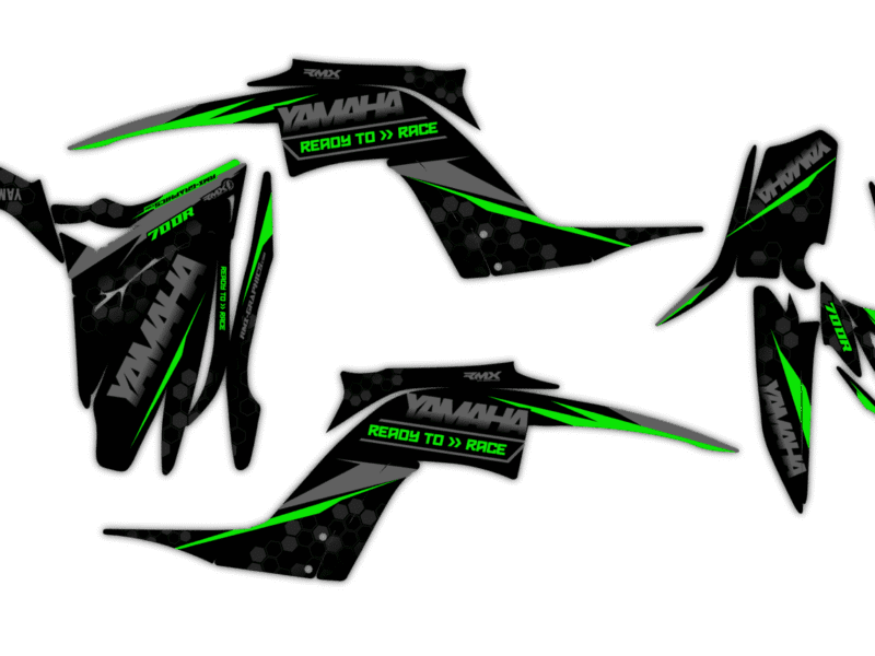 Okleina Yamaha Raptor 700R 2013+ #12124