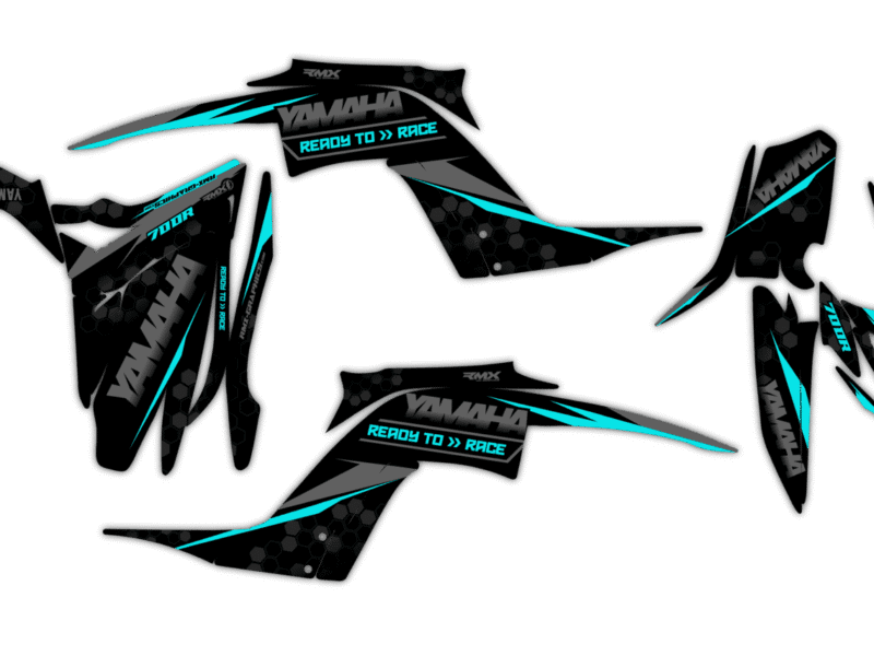 Okleina Yamaha Raptor 700R 2013+ #43605