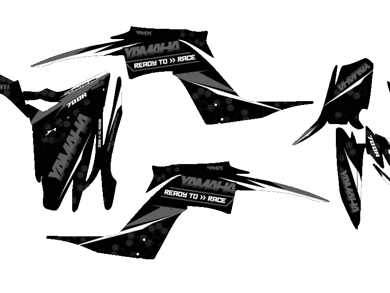 Okleina Yamaha Raptor 700R 2013+ #10661