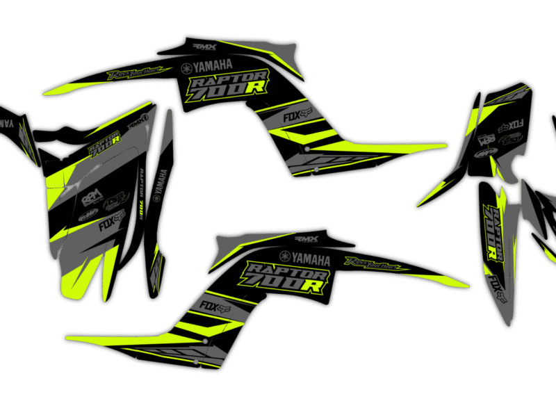 Okleina Yamaha Raptor 700R 2013+ #17057