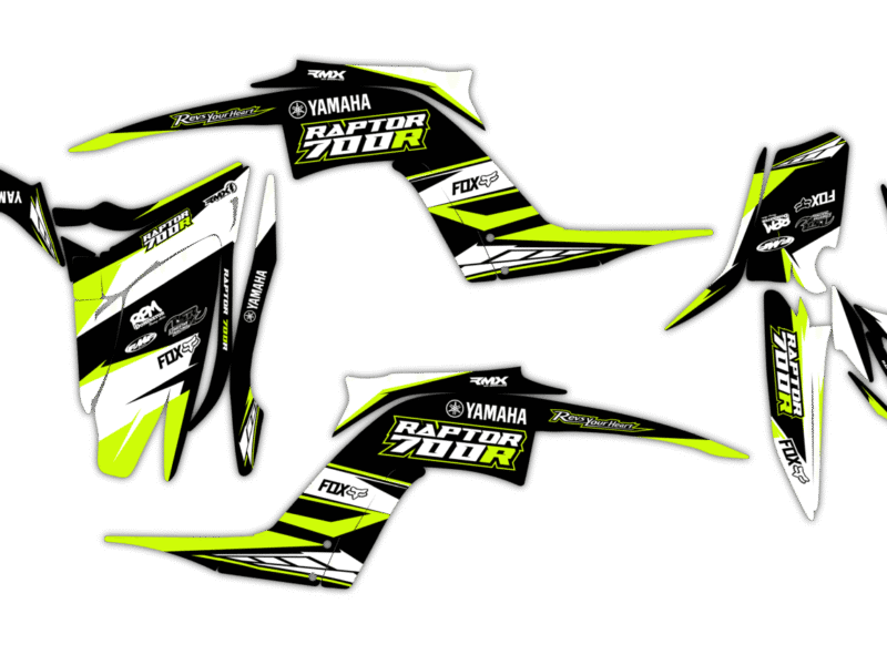Okleina Yamaha Raptor 700R 2013+ #79805