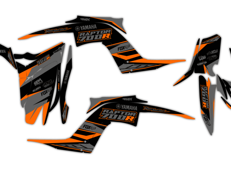 Okleina Yamaha Raptor 700R 2013+ #81837