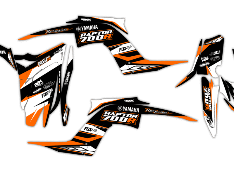 Okleina Yamaha Raptor 700R 2013+ #36052