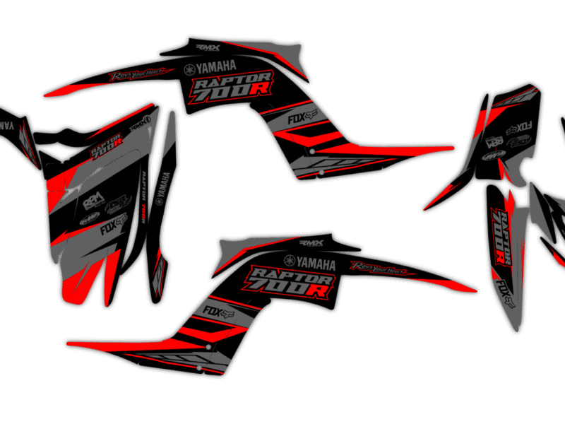 Okleina Yamaha Raptor 700R 2013+ #84178