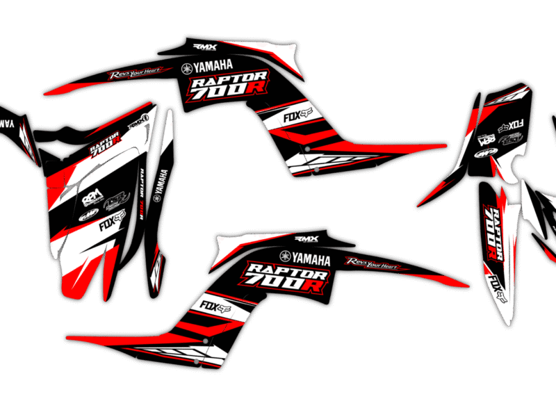 Okleina Yamaha Raptor 700R 2013+ #92040