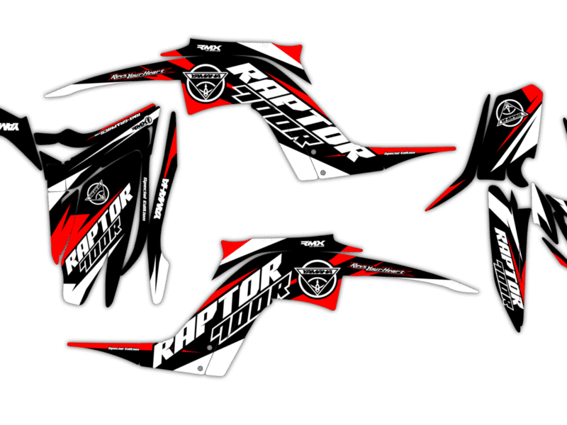 Okleina Yamaha Raptor 700R 2013+ #22993