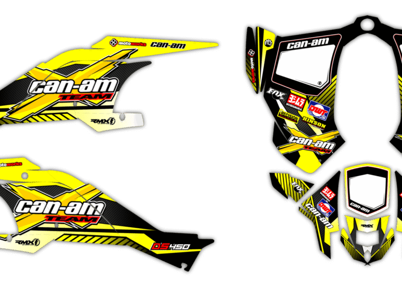 Okleina Can-Am DS 450 - #94604