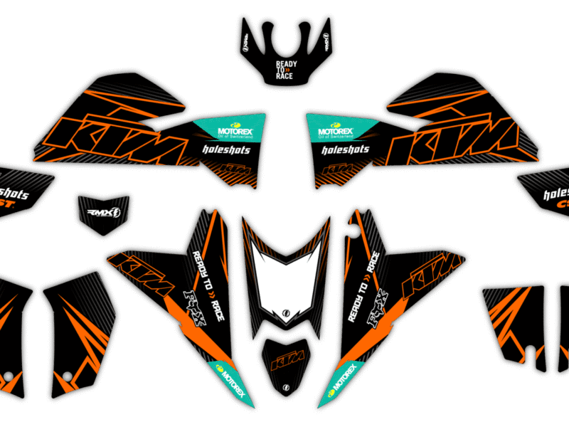 Okleina KTM 525 XC - #45145