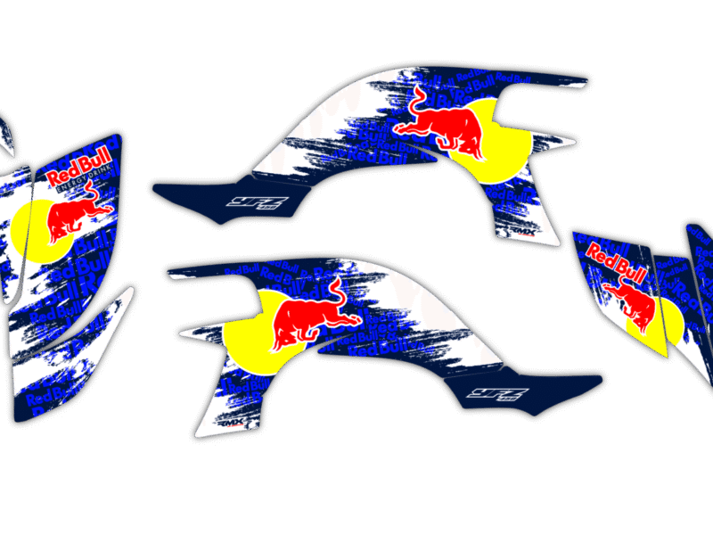 Okleina Yamaha YFZ 450 2003-2008 - #25300