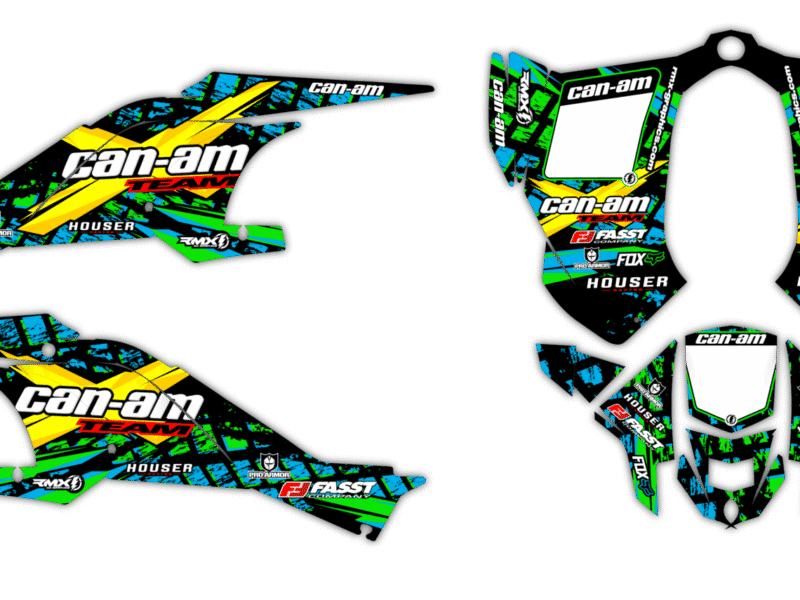 Okleina Can-Am DS 450 - #79246