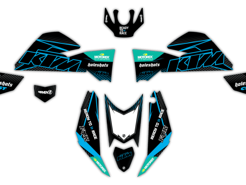 Okleina KTM 525 XC - #67037