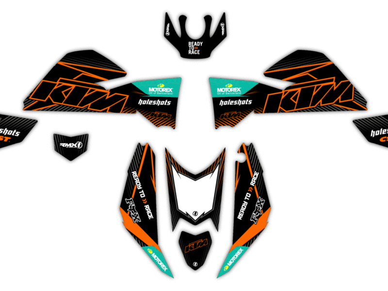 Okleina KTM 525 XC - #45144