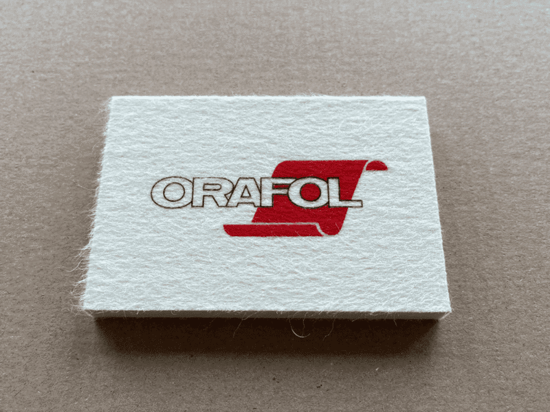 Rakla filcowa do aplikacji naklejek