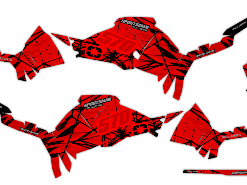 Okleina Polaris Sportsman 570 2021+ #6817472