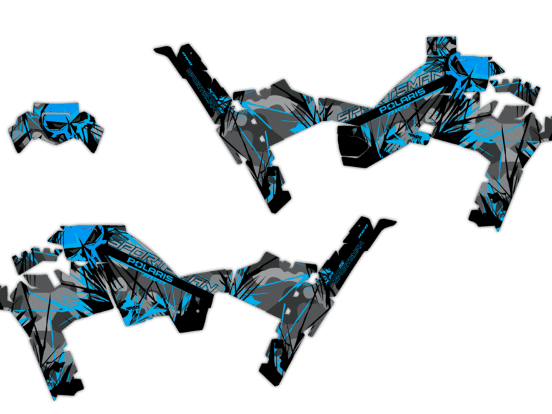 Okleina Polaris Sportsman XP 1000 S 2024+ #8970812