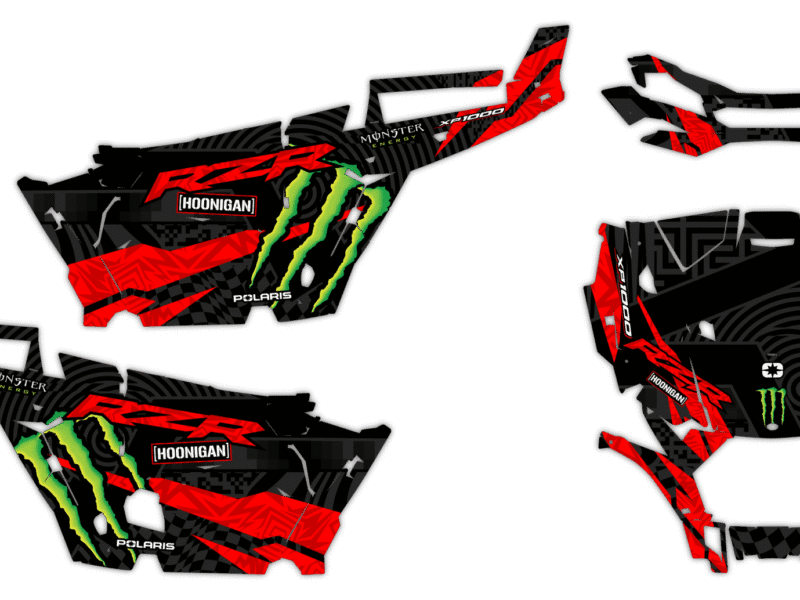 Okleina Polaris RZR XP 1000 2019-2023 #5358451