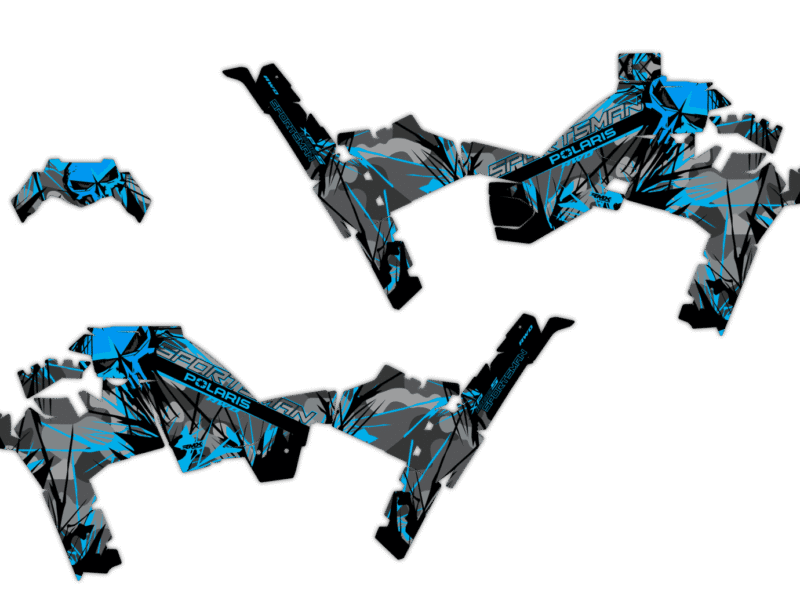 Okleina Polaris Sportsman XP 1000 S 2020-2023 #5306417