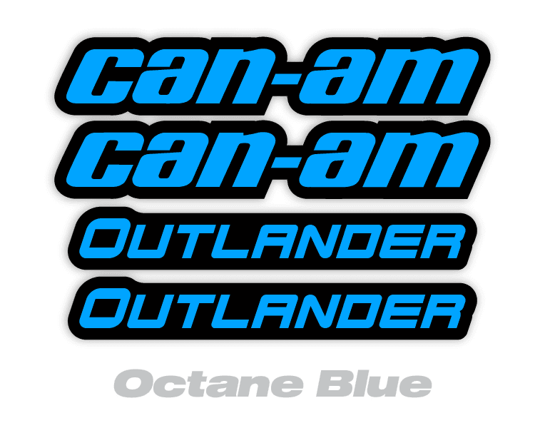 Naklejki Can-Am Outlander zestaw #6910370 - Nowy wzór !