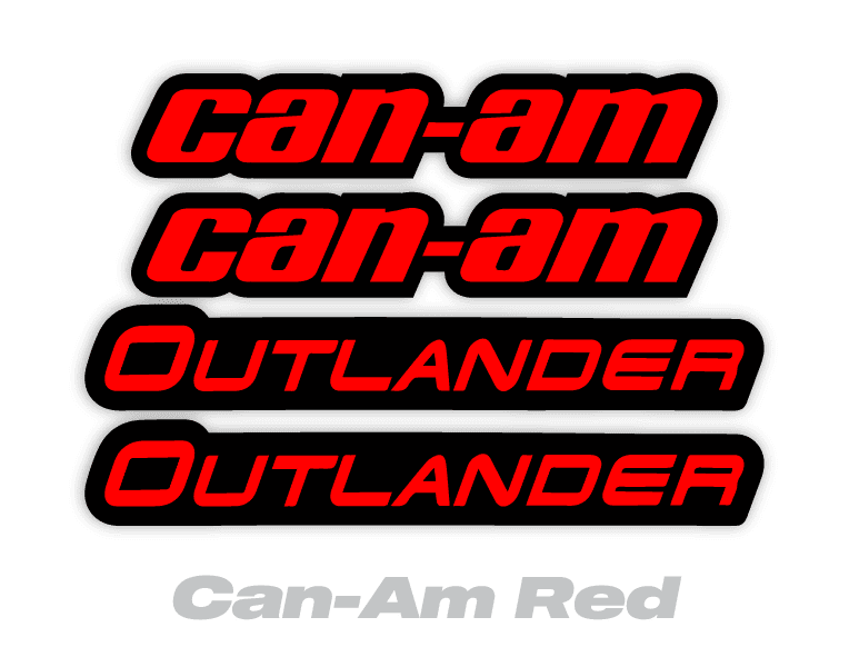 Naklejki Can-Am Outlander zestaw #3421430