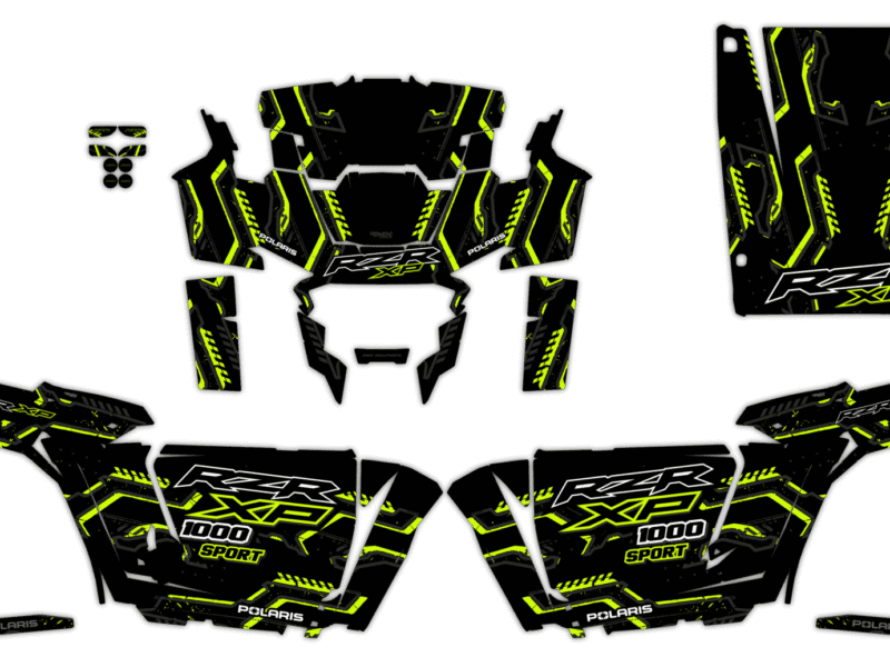 Okleina Polaris RZR XP 1000 2024+ #2783072