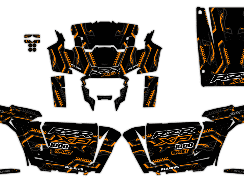 Okleina Polaris RZR XP 1000 2024+ #3944347
