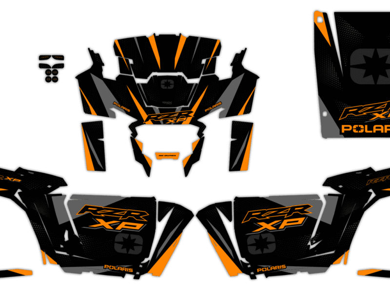 Okleina Polaris RZR XP 1000 2024+ #5296473